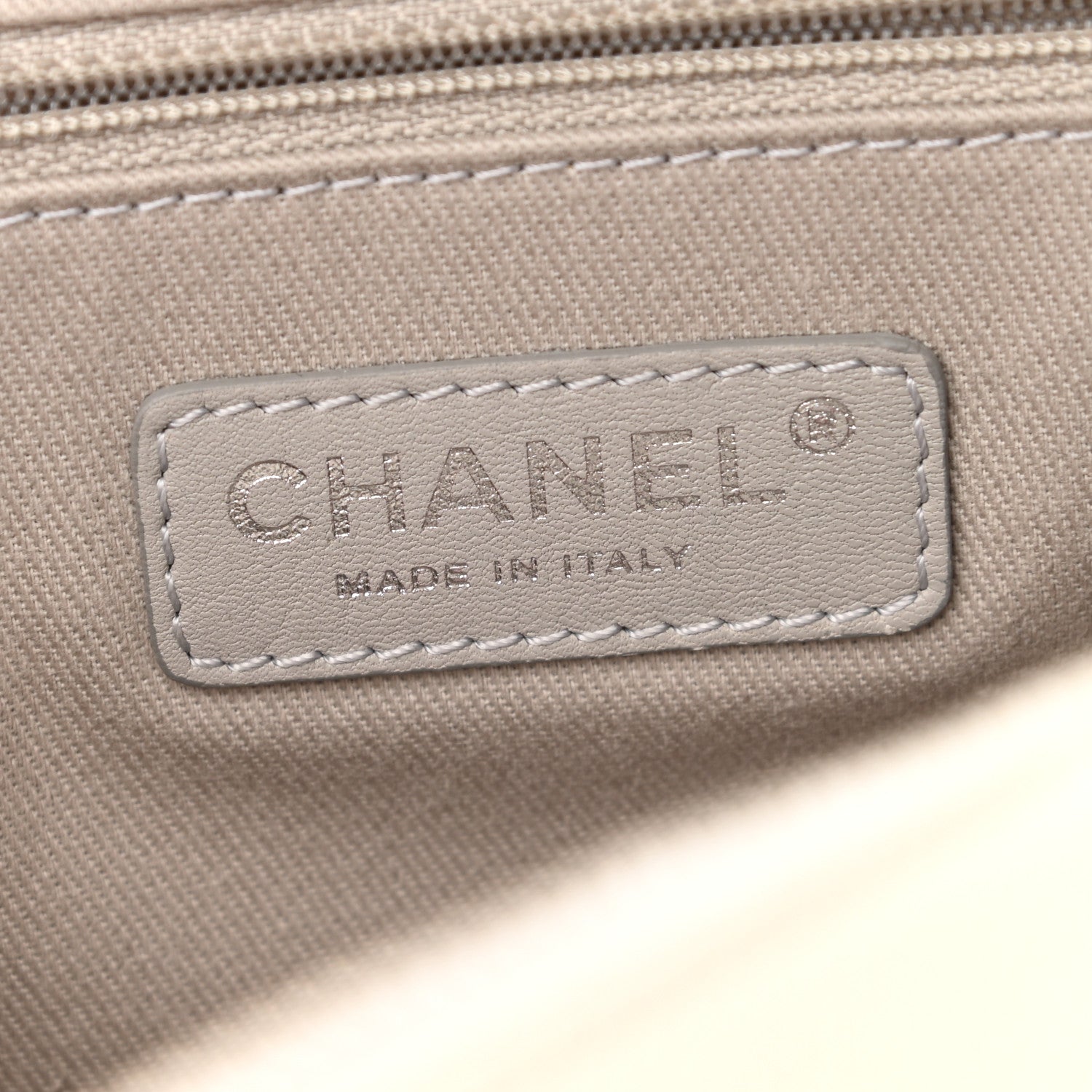 Chanel Caviar Quilted Jumbo Easy Flap Dark White 6 of 11