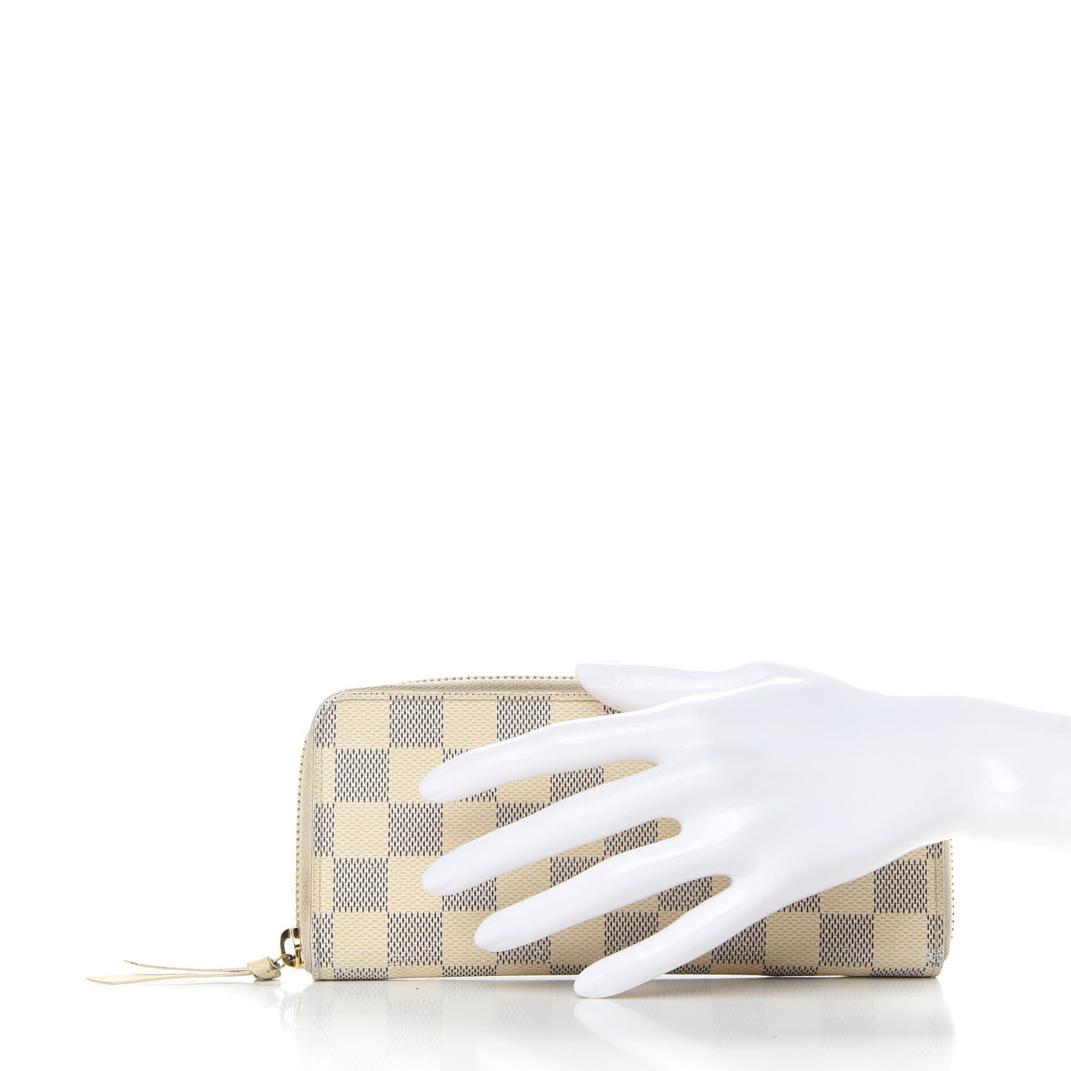 Louis Vuitton Damier Azur Clemence Wallet 2 of 6