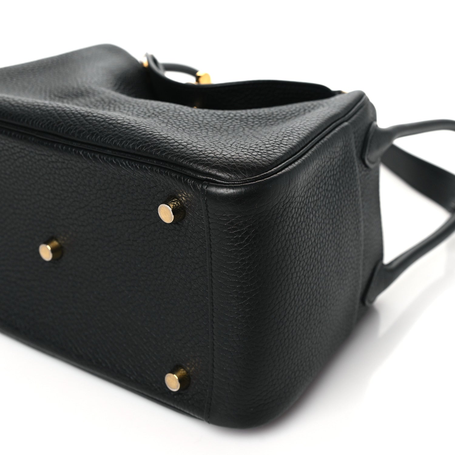 Hermes Taurillon Clemence Lindy 26 Black 10 of 11