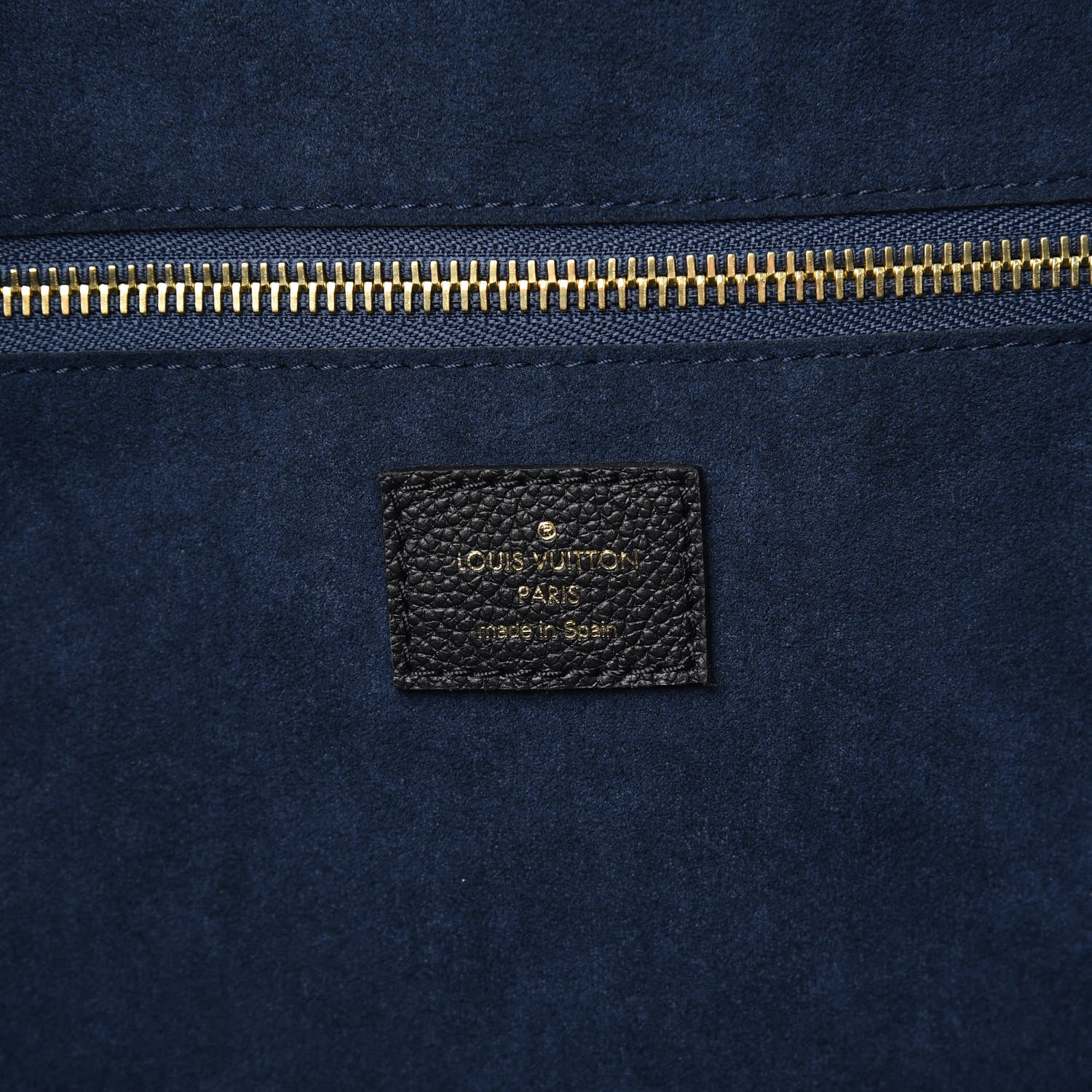 Louis Vuitton Empreinte Monogram Giant Neverfull MM Black 6 of 9