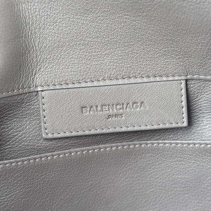 Balenciaga Veau Papier Sight Clutch Gris Metal 8 of 10