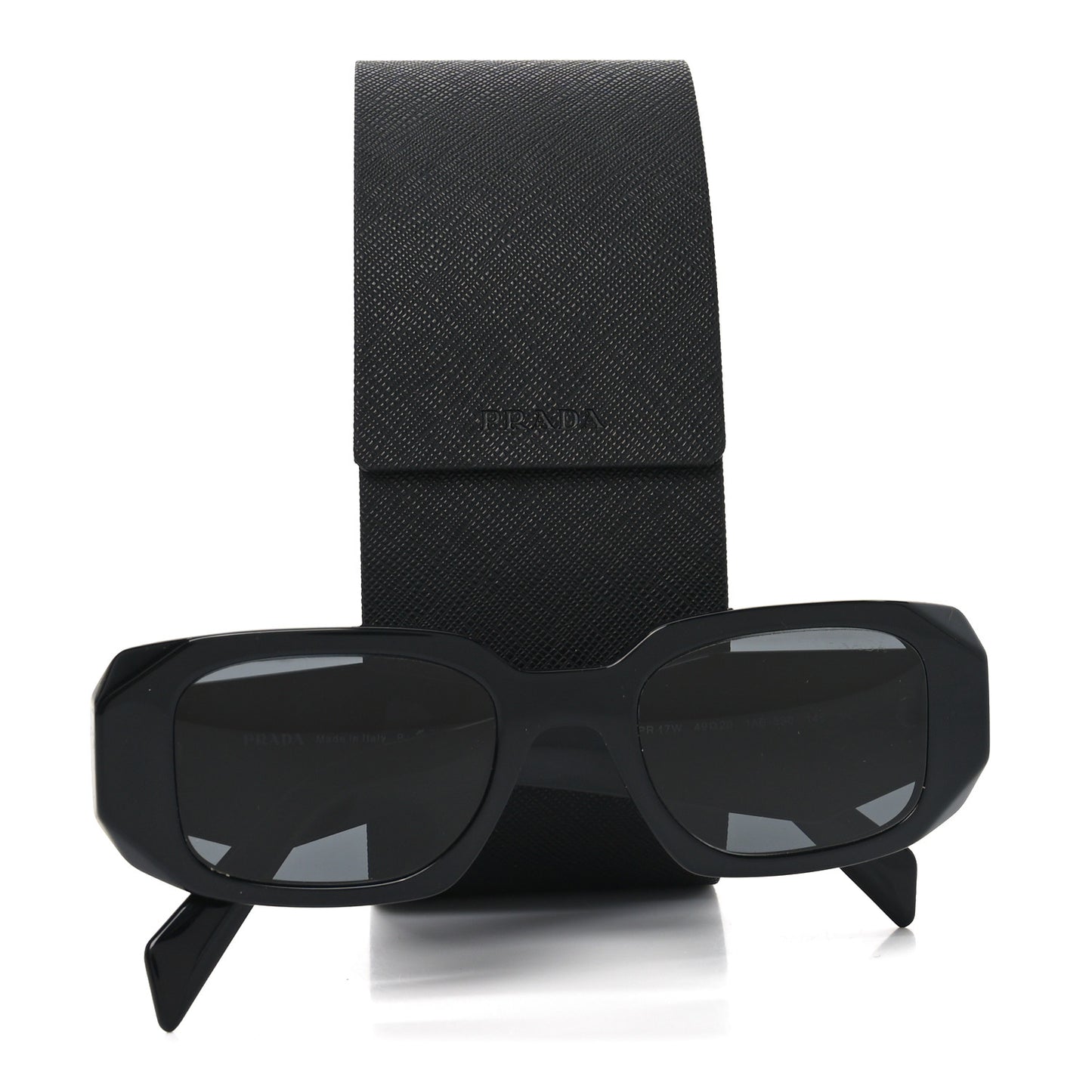 Acetate Symbole Sunglasses SPR 17W Black