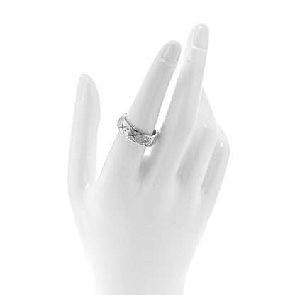 Chanel 18K White Gold Diamond Small Coco Crush Ring 57 8 2 of 5
