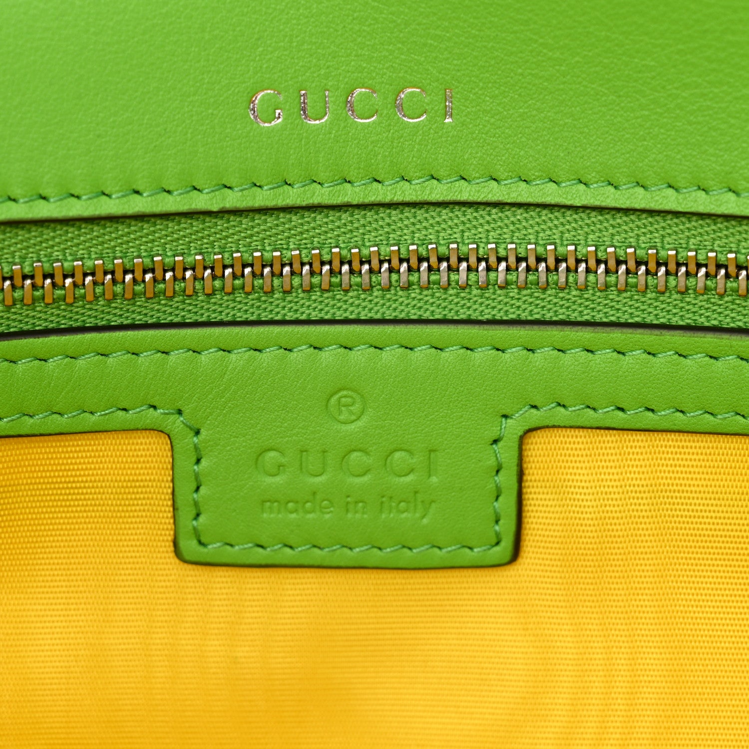 Gucci Grosgrain Satin Small Dionysus Shoulder Bag Lime 7 of 11