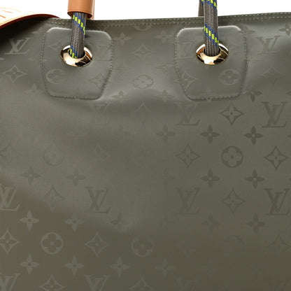 Louis Vuitton Monogram Titanium Keepall Bandouliere 50 7 of 9