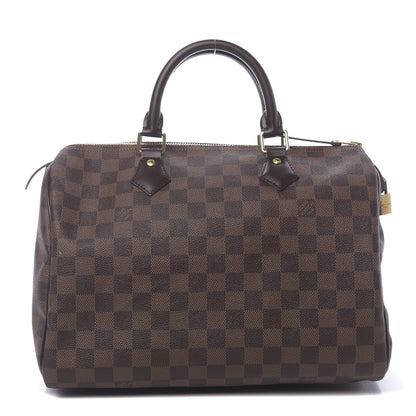 Louis Vuitton Damier Ebene Speedy 30 1 of 11