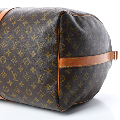 Louis Vuitton Monogram Keepall Bandouliere 55 13 of 24
