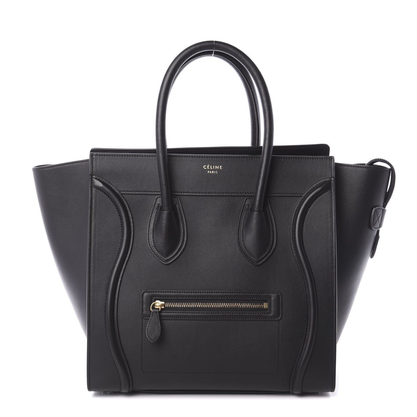 Smooth Calfskin Mini Luggage Black