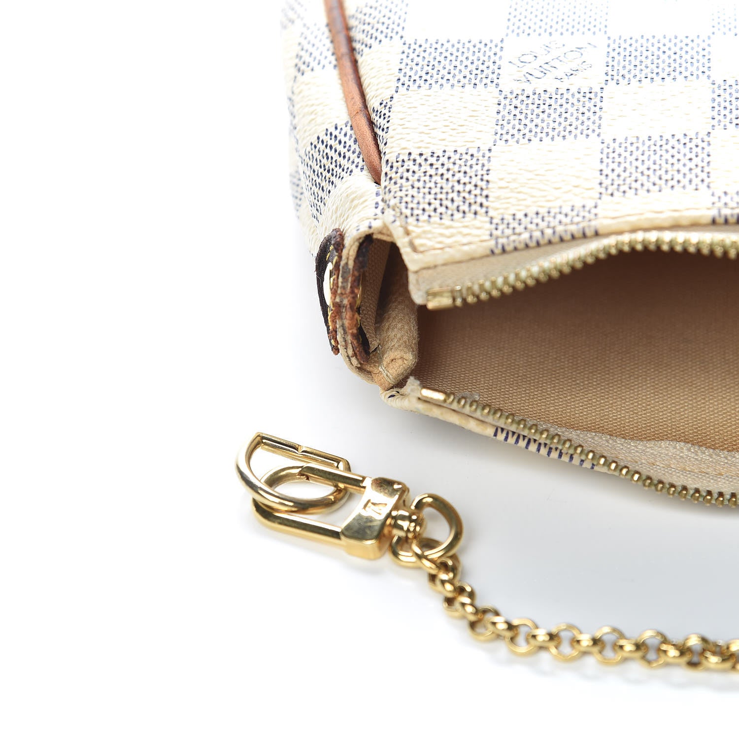 Louis Vuitton Damier Azur Eva Clutch 10 of 11
