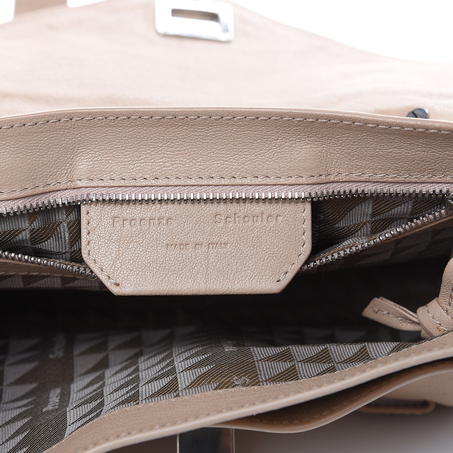 Proenza Schouler Lambskin Tiny PS1 Satchel Nude 6 of 18