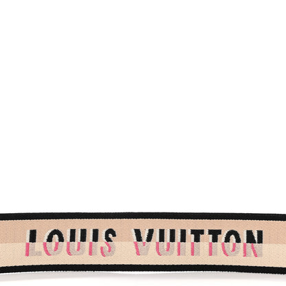 Louis Vuitton Jacquard Speedy Bandouliere 20 Shoulder Strap Black 3 of 4