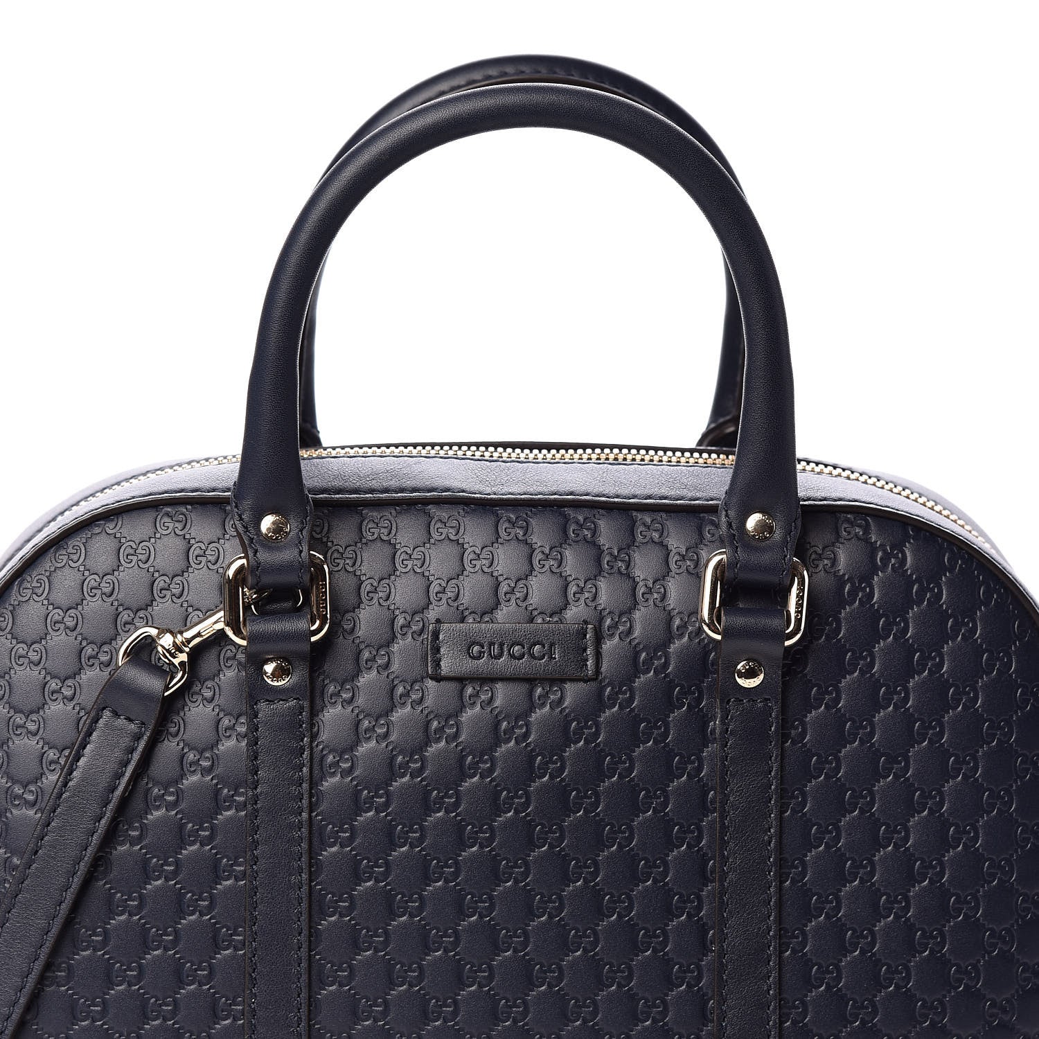 Gucci Microguccissima Medium Crossbody Bag Blue 6 of 9