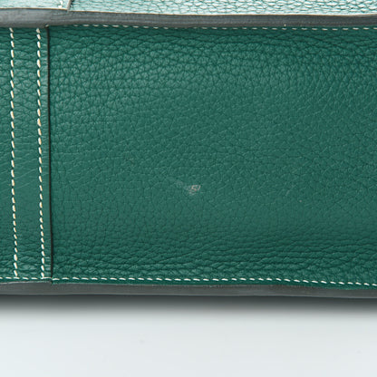 Hermes Taurillon Clemence Halzan 31 Malachite 13 of 18