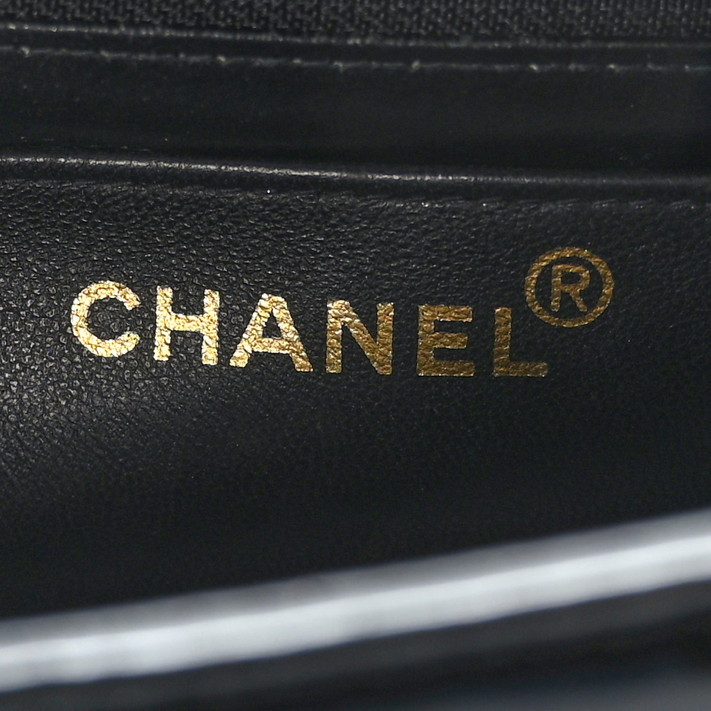 Patent Mini Reissue Flap Black