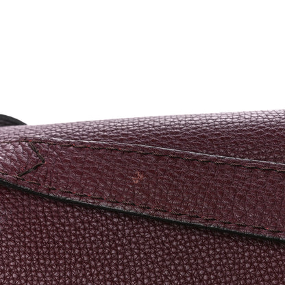 Burberry Derby Calfskin House Check Medium Camberley Burgundy 13 of 13