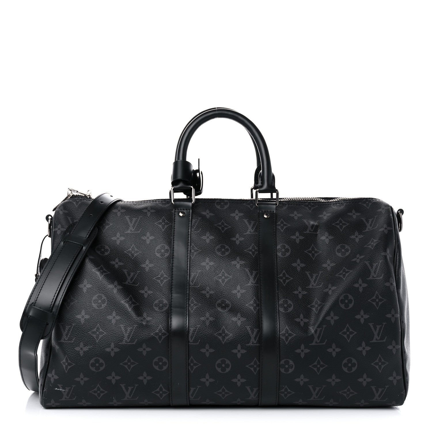 Louis Vuitton Monogram Eclipse Keepall Bandouliere 45 1 of 15