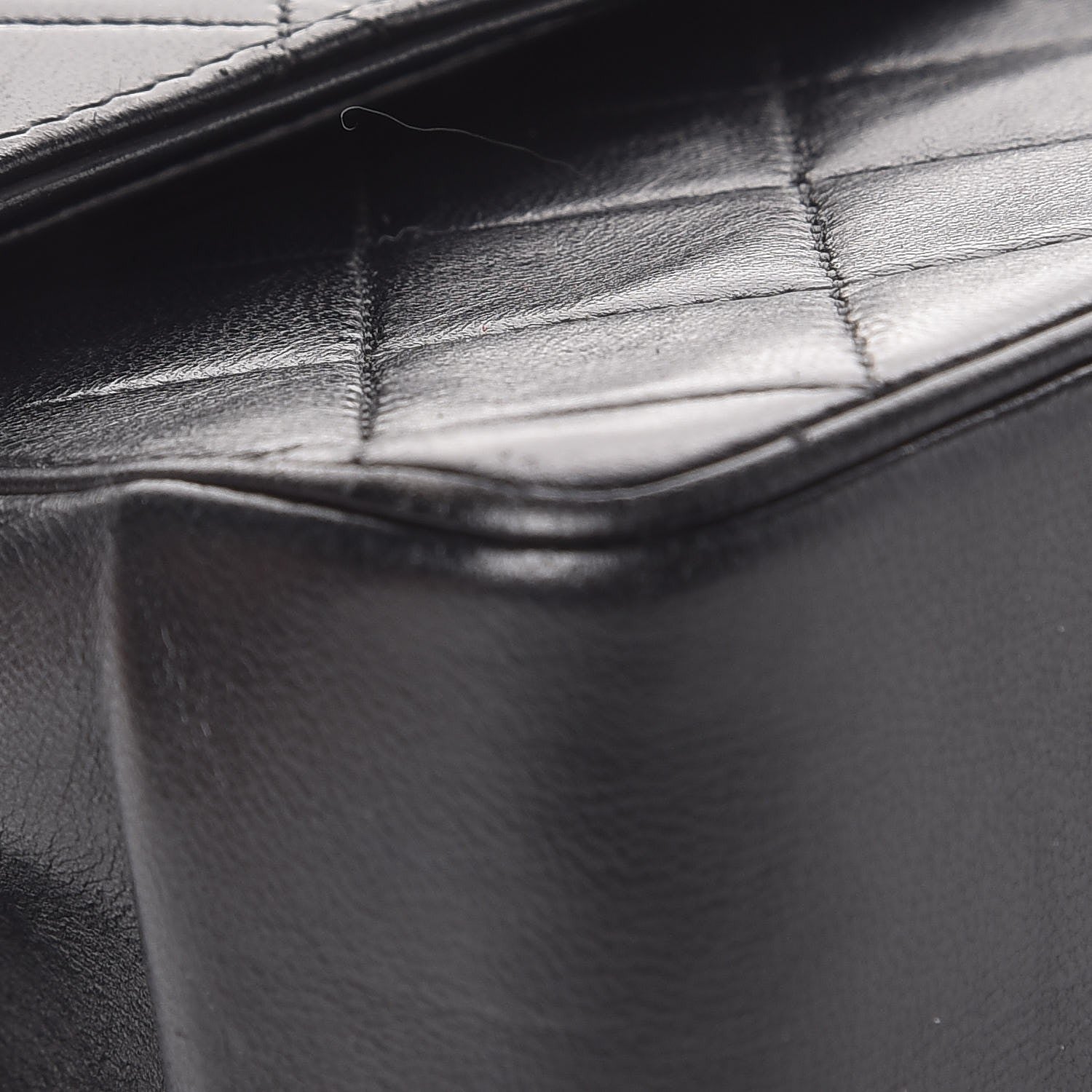 Chanel Lambskin Quilted Medium Bijoux Chain Double Flap Black 7 of 18
