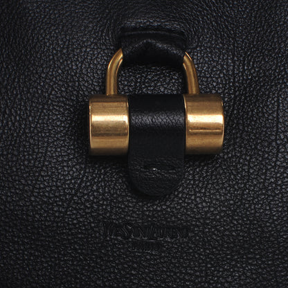 Saint Laurent Leather Large Muse Black 5 of 8