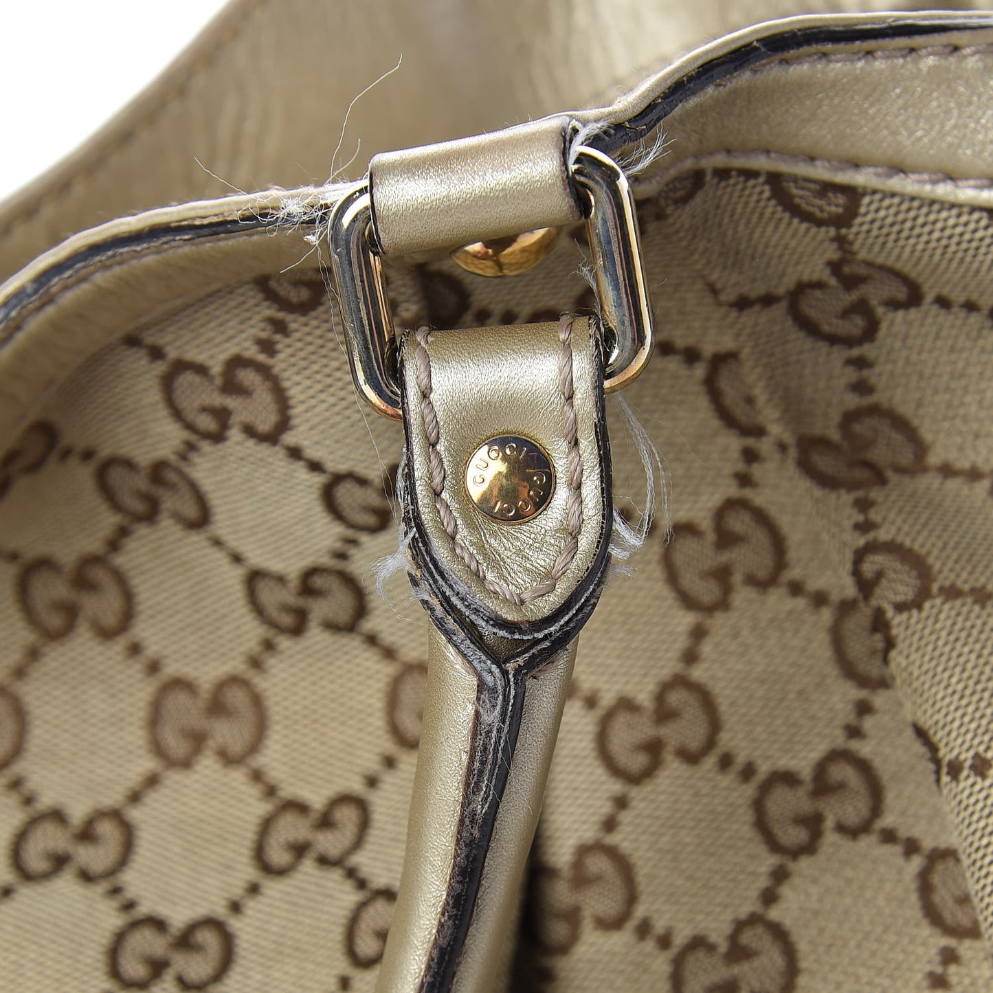 Monogram Large Sukey Tote Champagne