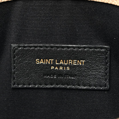 Saint Laurent Grain De Poudre Uptown Pouch Dark Beige 6 of 8