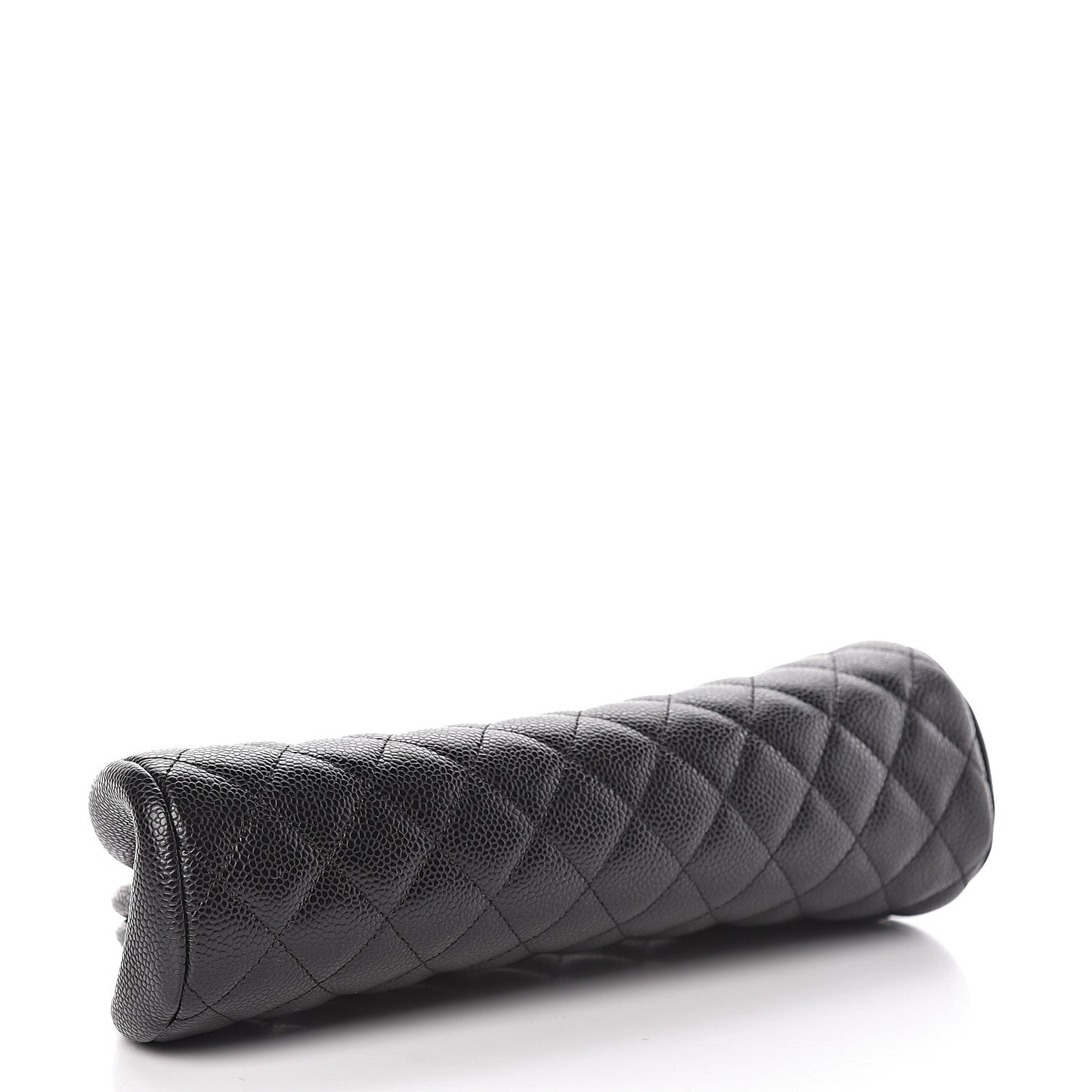 Caviar Quilted Timeless Clutch Black