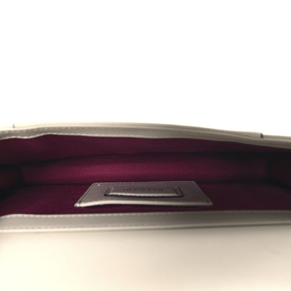 Bulgari Calfskin Serpenti Forever Shoulder Bag White Agate 5 of 10