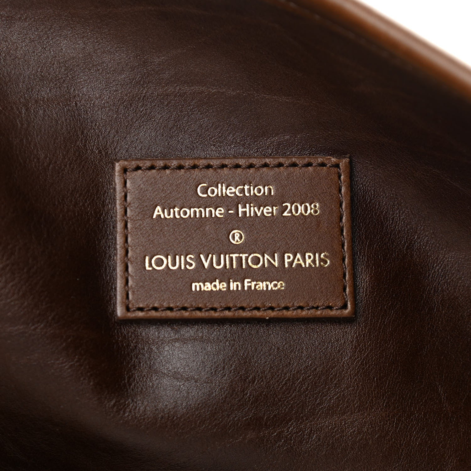 Louis Vuitton Monogram Paris Souple Whisper GM Chocolate 5 of 10