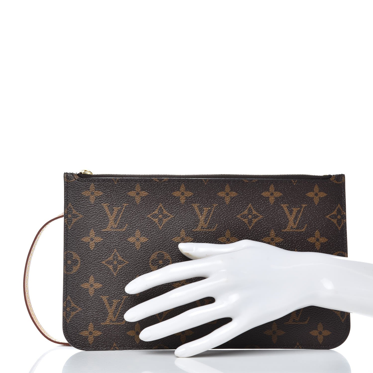 Louis Vuitton Monogram Neverfull MM GM Pochette 2 of 7