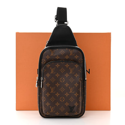 Louis Vuitton Monogram Macassar Avenue Sling Bag NM 10 of 10