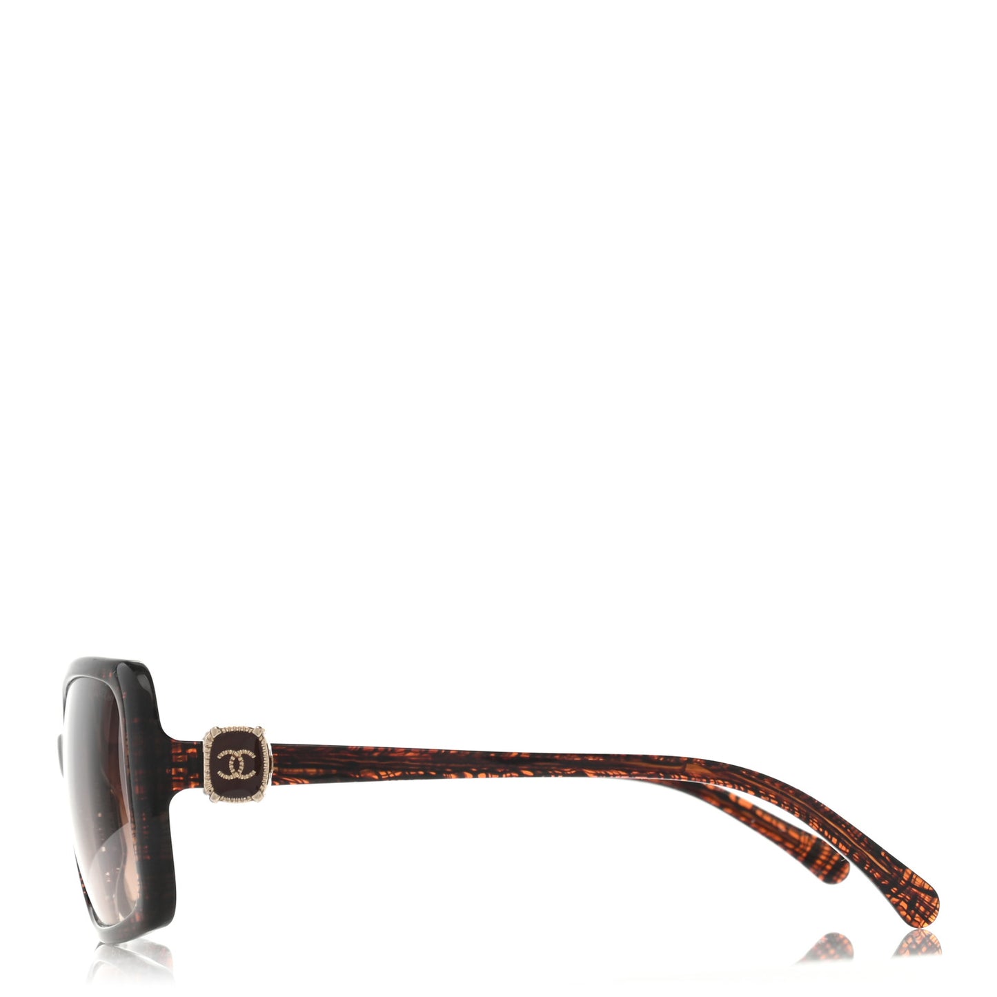 CC Tweed Effect Sunglasses 5175 Brown