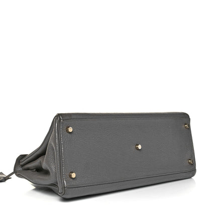 Hermes Togo Shoulder Kelly 40 Etain 4 of 9