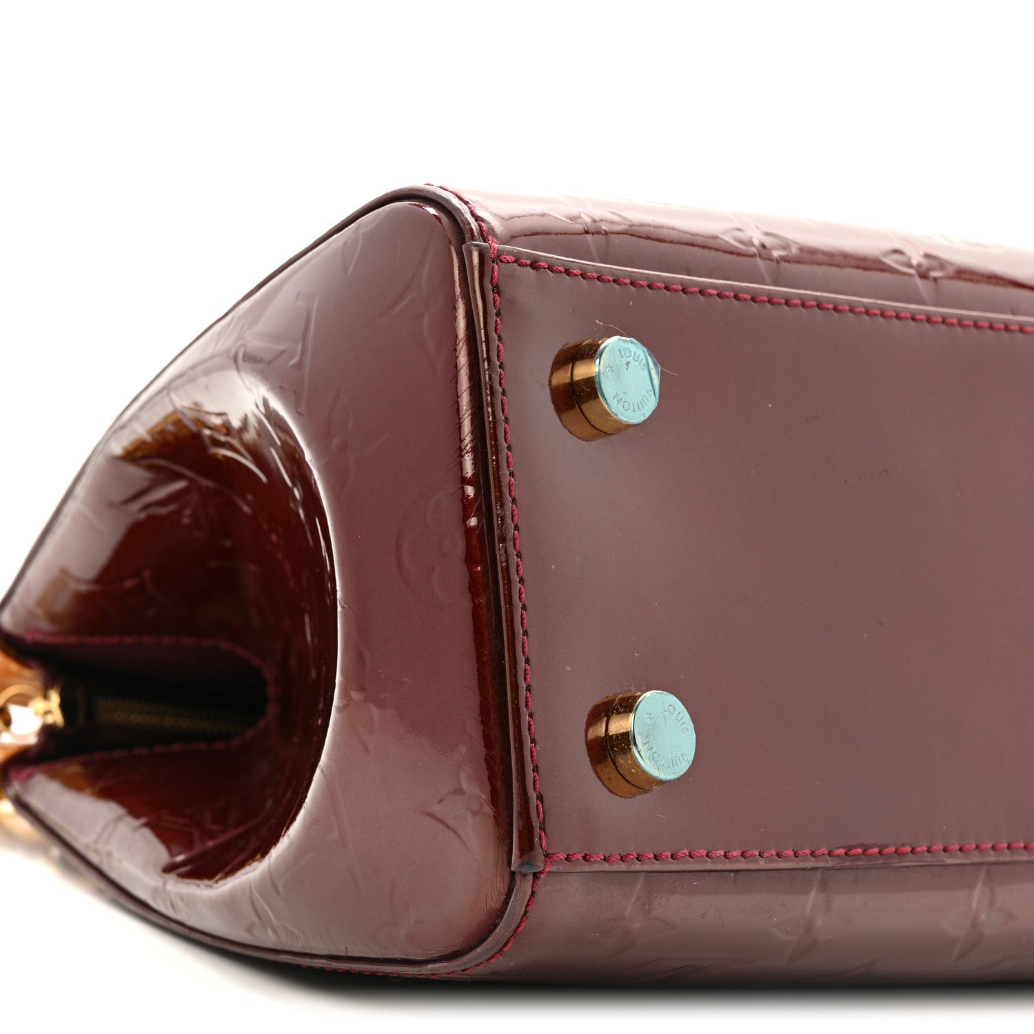 Louis Vuitton Vernis Brea MM Rouge Fauviste 9 of 14