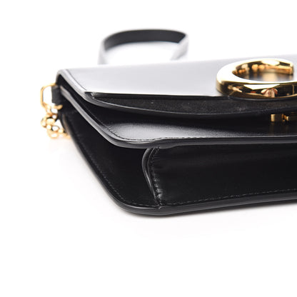 Chloe Calfskin Suede C Clutch With Chain Black 8 of 10