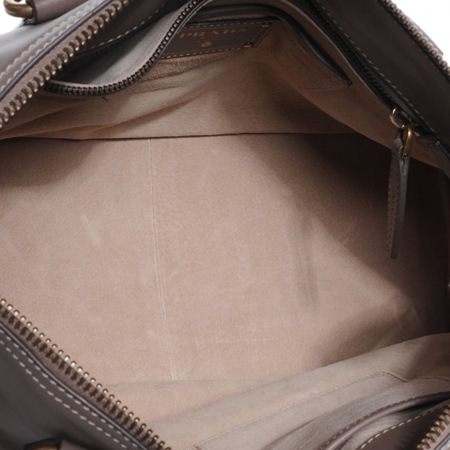 Prada City Calf Tote Argilla 7 of 10