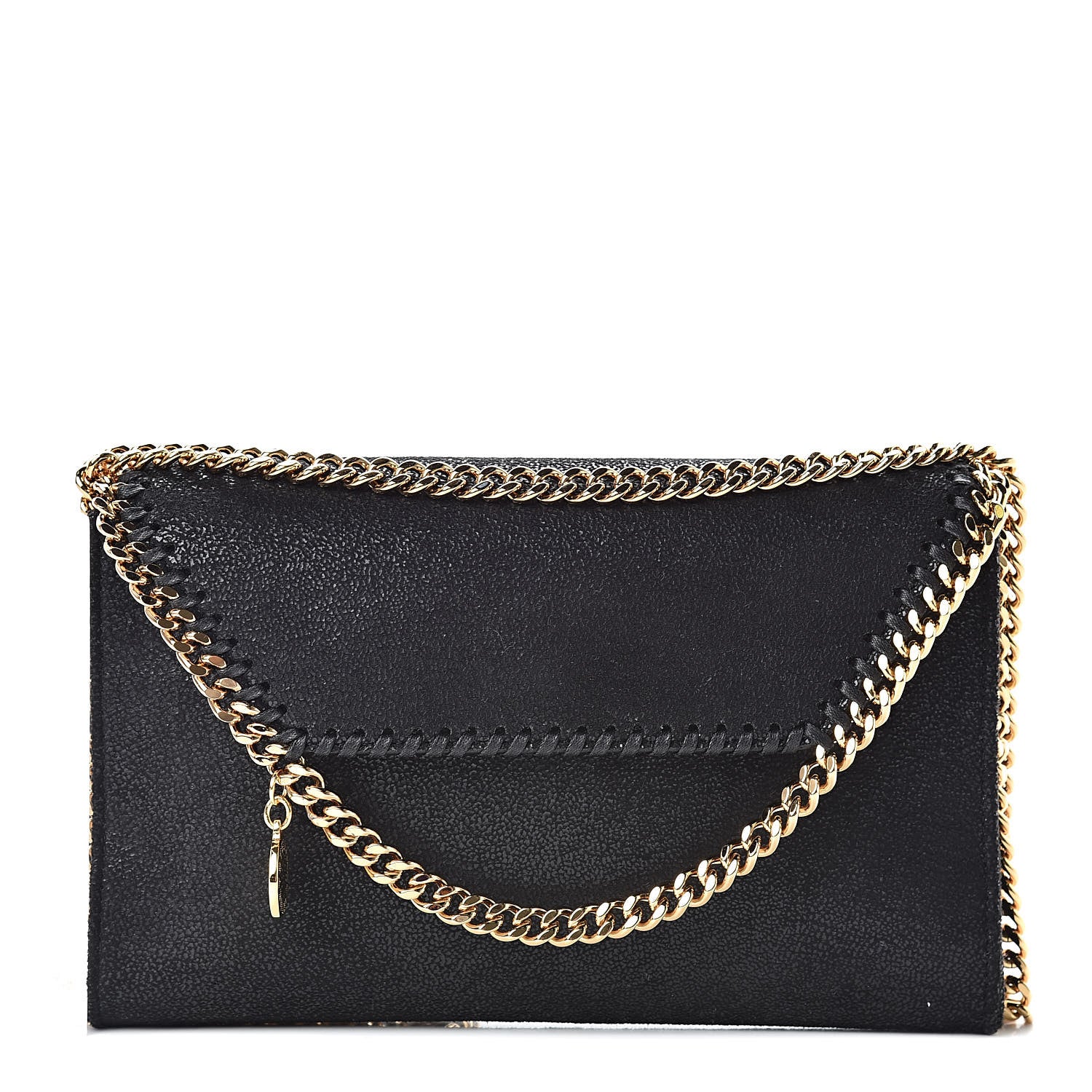 Stella McCartney Shaggy Deer Falabella Mini Crossbody Bag Black 1 of 9