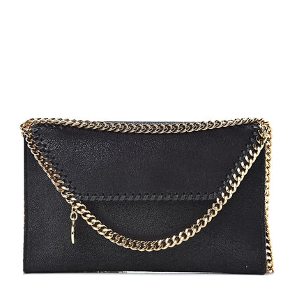 Stella McCartney Shaggy Deer Falabella Mini Crossbody Bag Black 1 of 9
