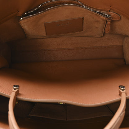 Loro Piana Grained Calfskin Cluisee Large Shoulder Bag 5 of 11