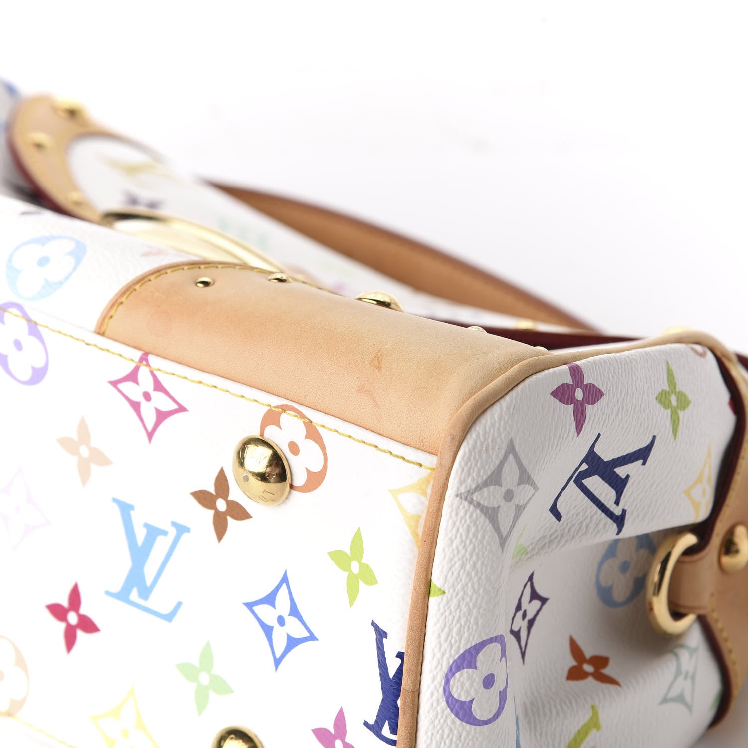 Louis Vuitton Monogram Multicolor Beverly MM White 8 of 11