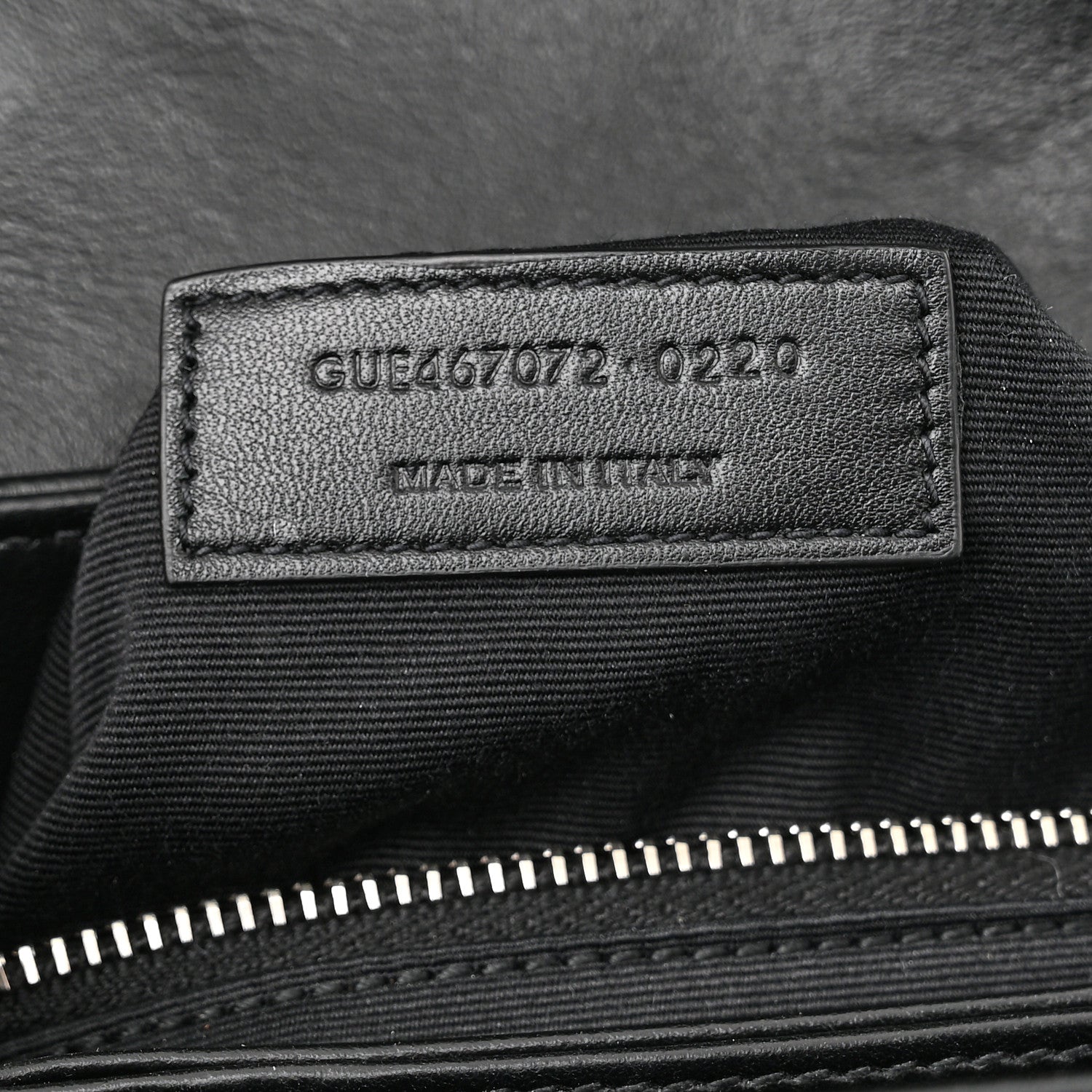 Saint Laurent Calfskin Y Quilted Monogram Toy Loulou Crossbody Bag Black 8 of 12