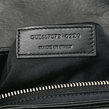 Saint Laurent Calfskin Y Quilted Monogram Toy Loulou Crossbody Bag Black 8 of 12