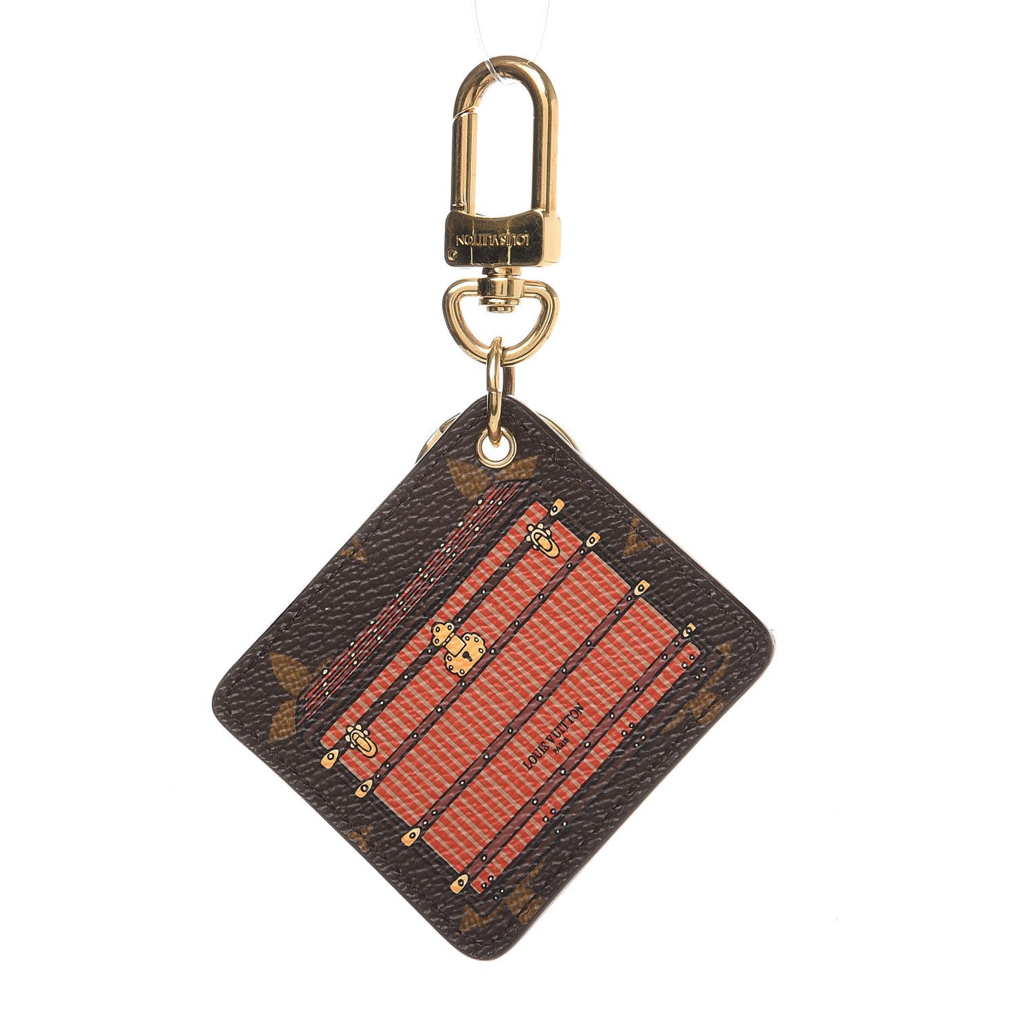 Monogram Illustre Trunk Key Holder Bordeaux