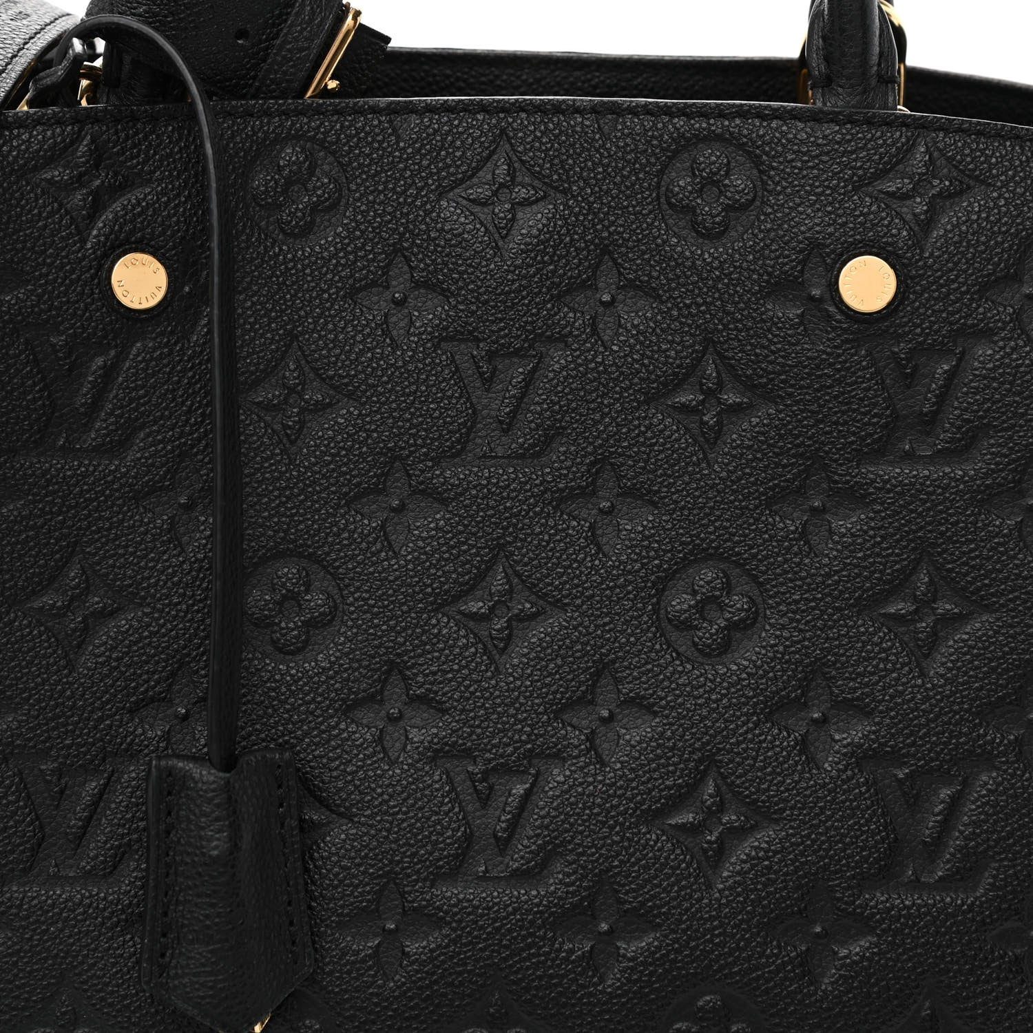 Louis Vuitton Empreinte Montaigne MM Black 8 of 10