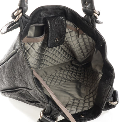 Chanel Distressed Lambskin Le Marais Tote Black 12 of 14