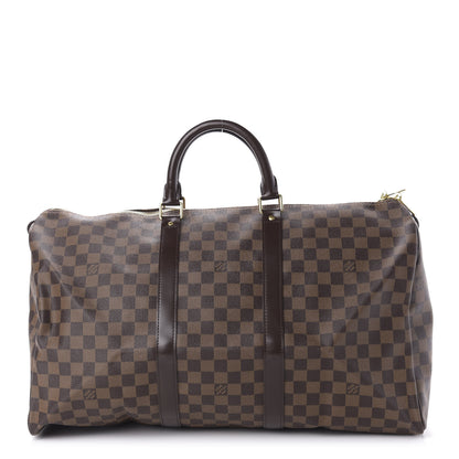 Louis Vuitton Damier Ebene Keepall 50 1 of 9