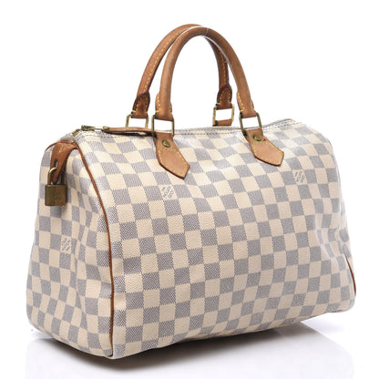 Louis Vuitton Damier Azur Speedy 30 2 of 12