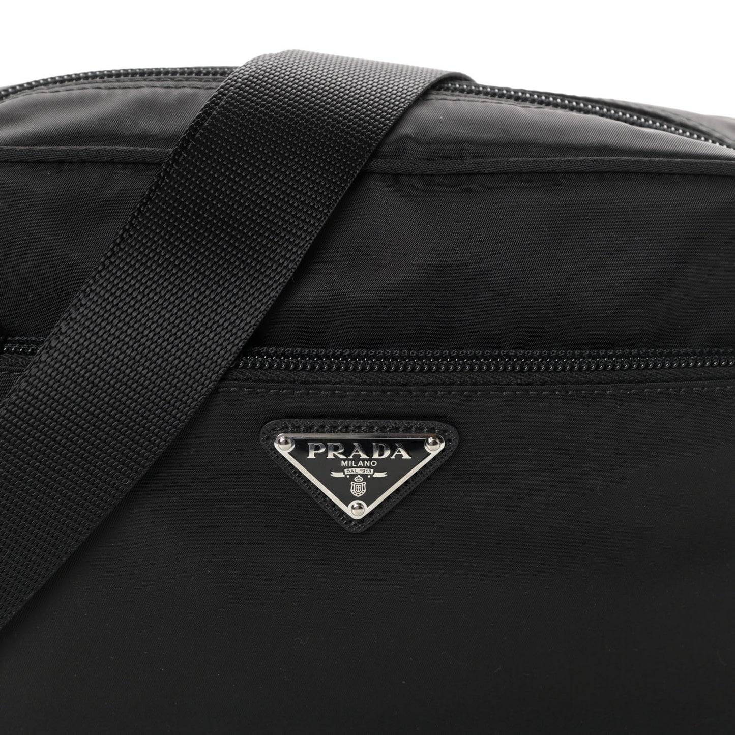 Tessuto Nylon Vela Shoulder Bag Black