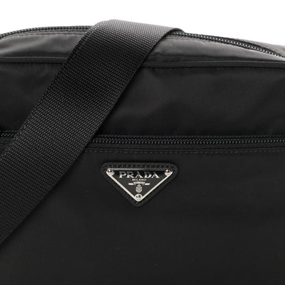 Prada Tessuto Nylon Vela Shoulder Bag Black 7 of 9