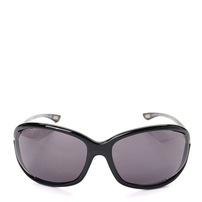 Tom Ford Acetate Jennifer Sunglasses TF8 Black 2 of 8