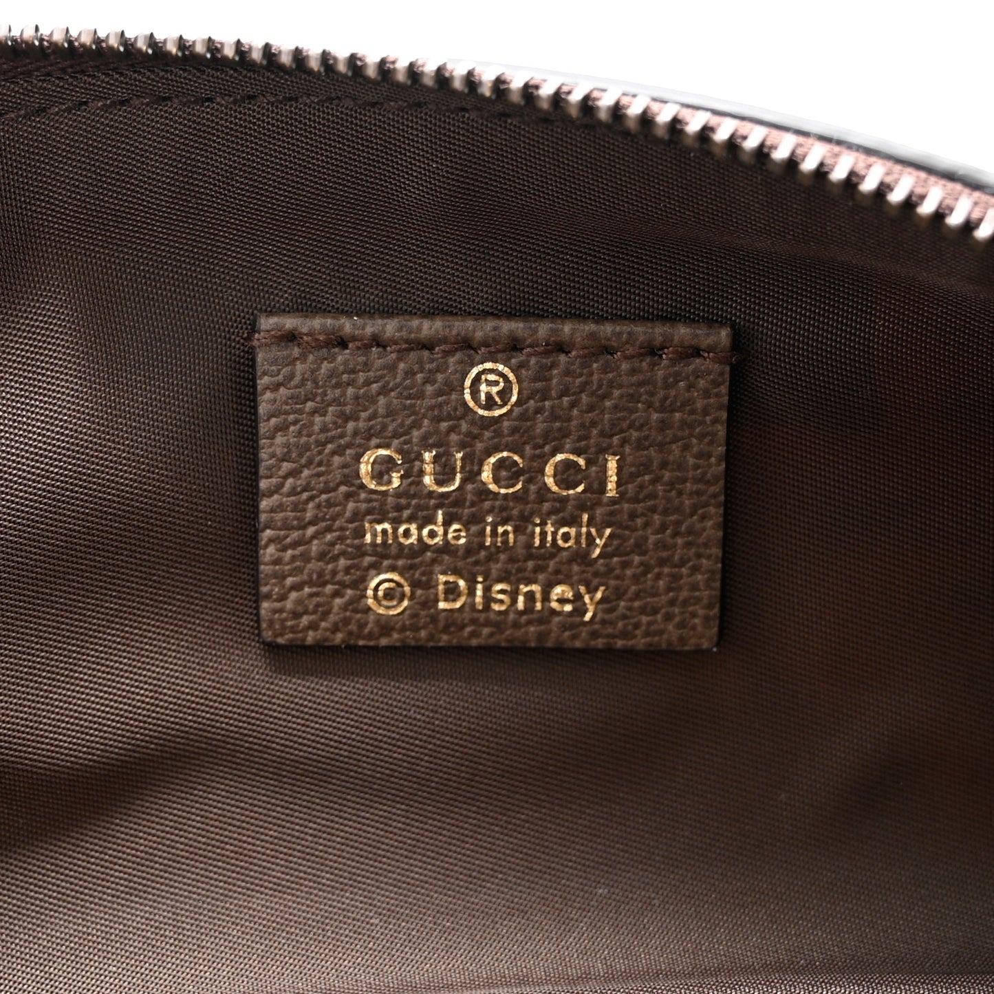 X DISNEY GG Supreme Monogram Donald Duck Pencil Case Beige Ebony