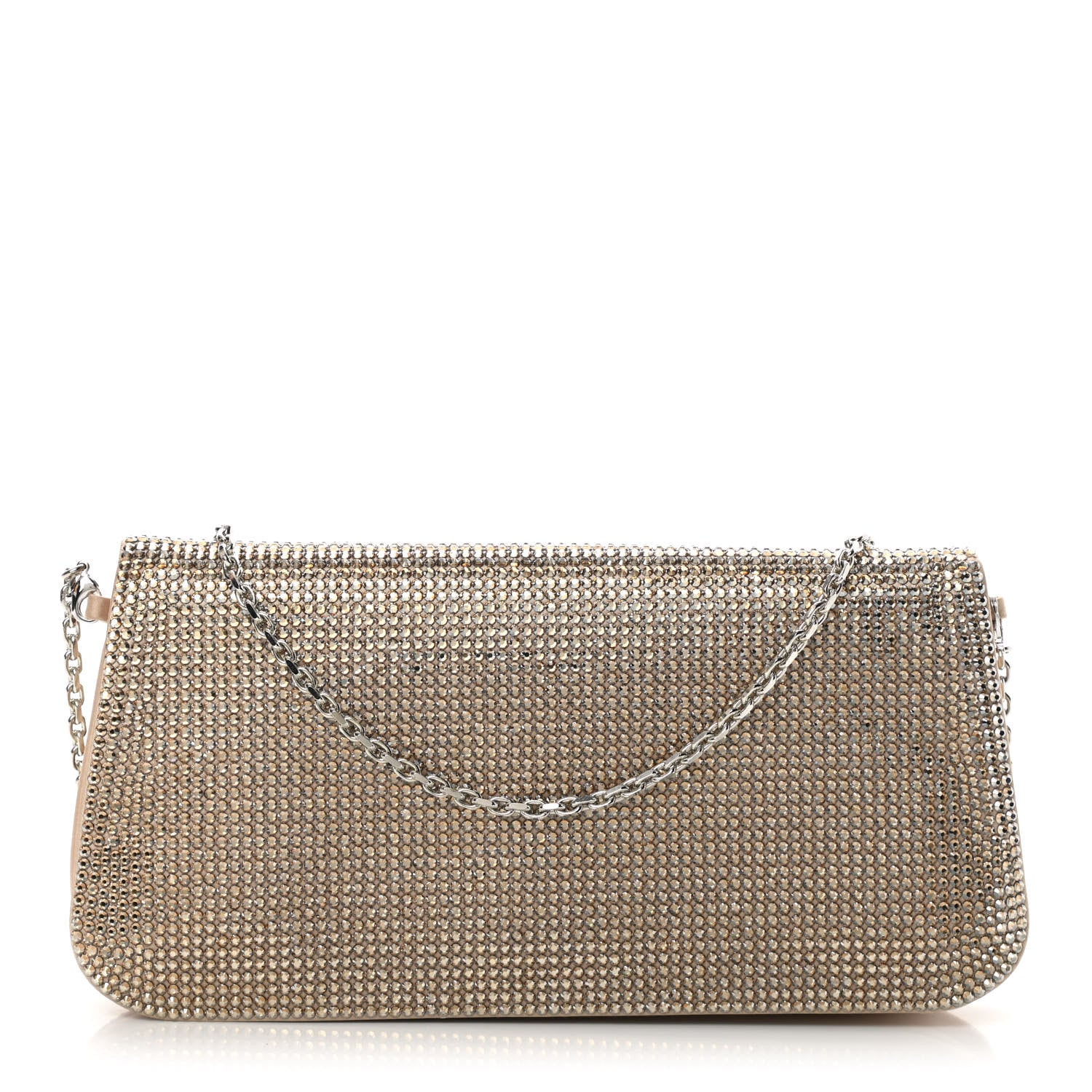 Judith Leiber Swarovski Crystal Clutch Champagne 1 of 10